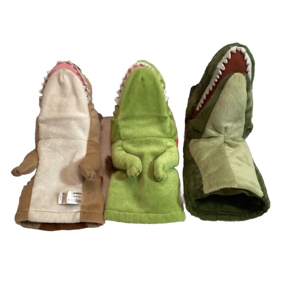 Dinosaur Hand Puppet Lot 2 Aurora Plus 1 Unbranded T Rex Pretend Play Toys - Picture 16 of 16